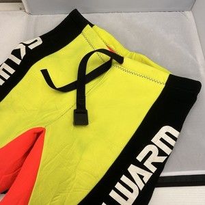 Ski Warm Men's Yellow / Black Diving Surfing Shorts  28"